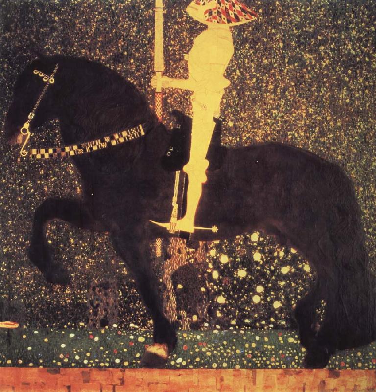 Gustav Klimt The golden knight Germany oil painting art